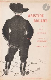 Méténier (Oscar). Aristide Bruant - Henri de Toulouse-Lautrec