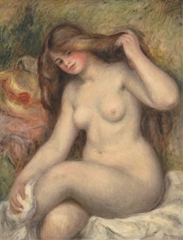 Grande baigneuse aux jambes croisées - Pierre-Auguste Renoir