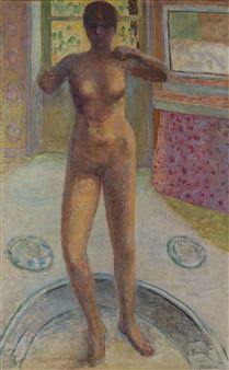 Femme au tub - Pierre Bonnard