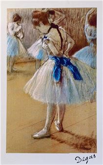 Study of a Ballet Dancer - Edgar Degas