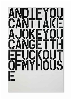 And If You - Christopher Wool
