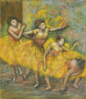 QUATRE DANSEUSES - Edgar Degas