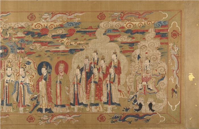 Canonization Scroll of Li Zhong, colophon dated 1641