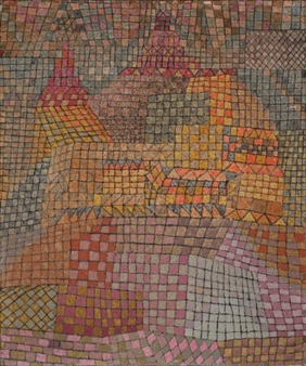 STADTBURG KR. (TOWN CASTLE KR.) - Paul Klee