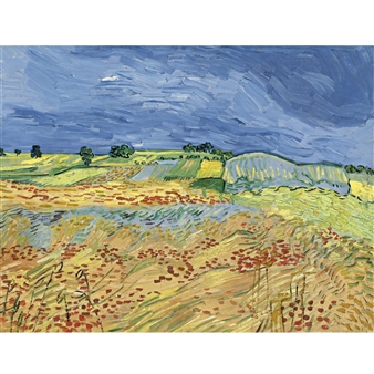 The Fields (Wheat Fields) - Vincent van Gogh