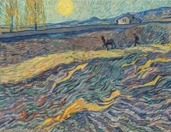 Laboureur dans un champ - Vincent van Gogh