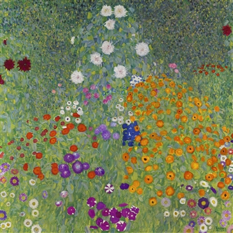 BAUERNGARTEN (BLUMENGARTEN) - Gustav Klimt