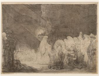 The Presentation in the Temple - Rembrandt van Rijn