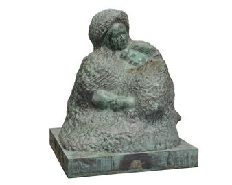 Mme. Merrill et sa fille (Mère et sa fille mourante - Auguste Rodin