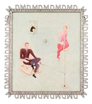Portrait of Marcel Duchamp and Rrose Sélavy - Florine Stettheimer