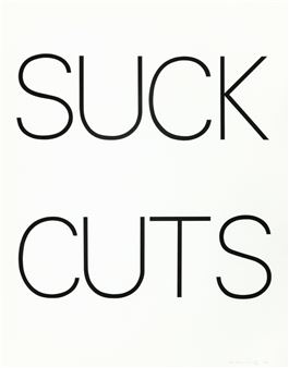 Suck Cuts (1973 - Bruce Nauman