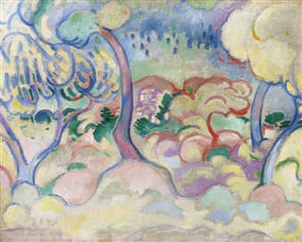 Paysage à L'Estaque - Georges Braque