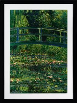 Bridge Over a Pond of Water Lillies - Claude Monet
