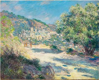 Route de Monte-Carlo - Claude Monet