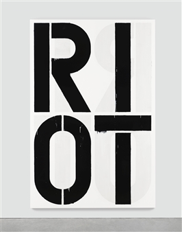 UNTITLED (RIOT) - Christopher Wool