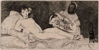 Edouard MANET (1832-1883) Olympia - Édouard Manet