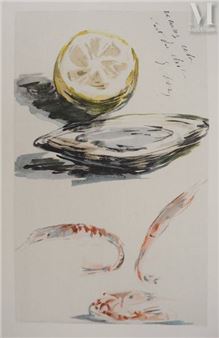 Brittany,Shellfish - Édouard Manet
