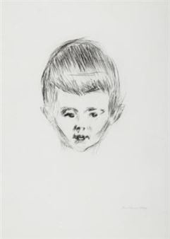 Kinderkopf - Edvard Munch