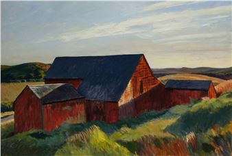 Cobb's Barns, South Truro - Edward Hopper
