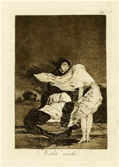 Mala Noche - Francisco José de Goya y Lucientes