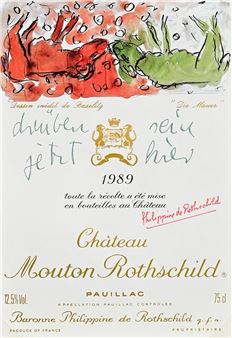 Mouton Rothschilds - Georg Baselitz