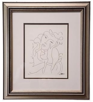 After Matisse, Lithograph, "La Fleur - Henri Matisse