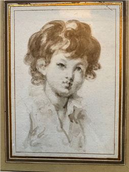 Portrait... - Lot - Jean-Baptiste Greuze