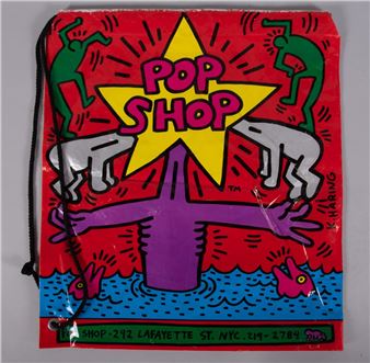 Pop Shop Bag, 1986 - Keith Haring