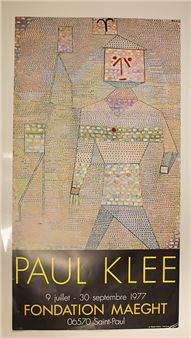 Ausstellungsplakat / Exhibition poster - Paul Klee