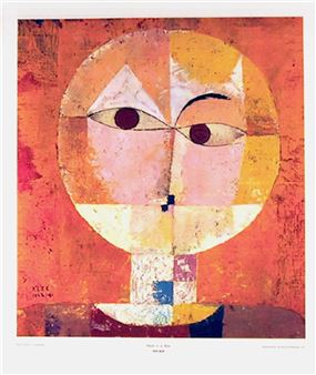 HEAD OF A MAN - Paul Klee
