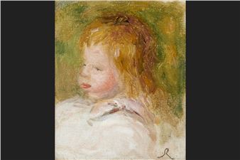 COCO DE PROFIL, 1901-1902 - Pierre-Auguste Renoir