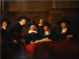 Syndics of the Drapers' Guild - Rembrandt van Rijn