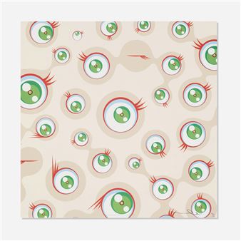 Jellyfish Eyes - Cream 4 - Takashi Murakami